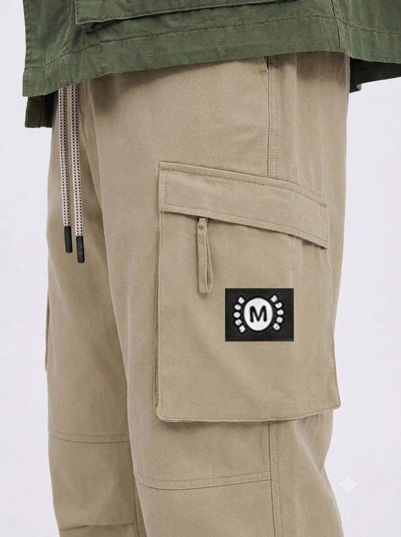 Men’s Premium Casual Relaxed Fit Utility Cargo Pants