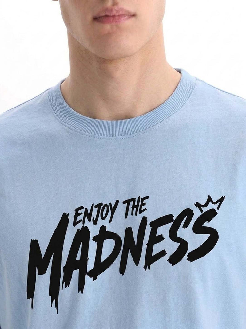 Men's Premium Printed Oversized Fit Round Neck T-Shirt