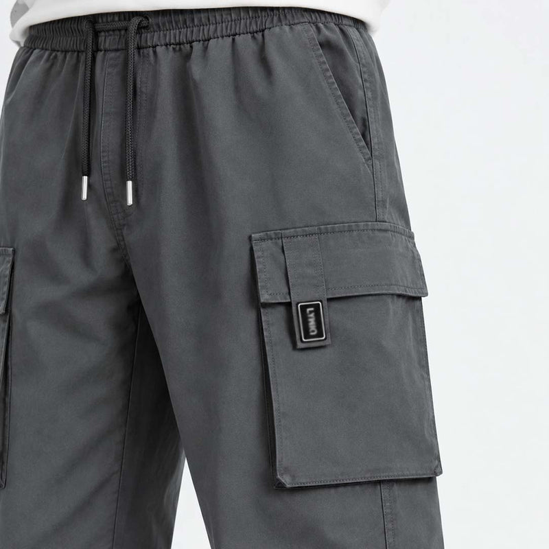 Men's Premium Straight-Fit Regular Cargo Pants