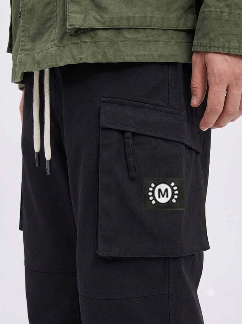 Men’s Premium Casual Relaxed Fit Utility Cargo Pants