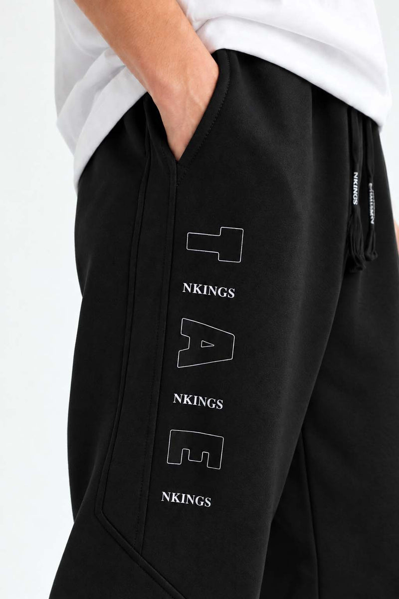Men's Premium Regular Fit Paneled Fleece Joggers Track pant