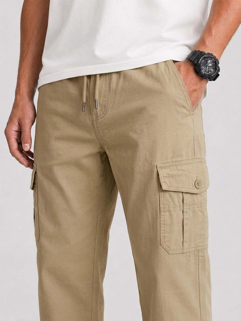 Premium Relaxed-Fit Utility Cargo Pants for Men