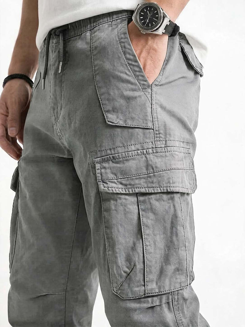 Men's Premium Utility with Cuffed Hems Cargo Pants