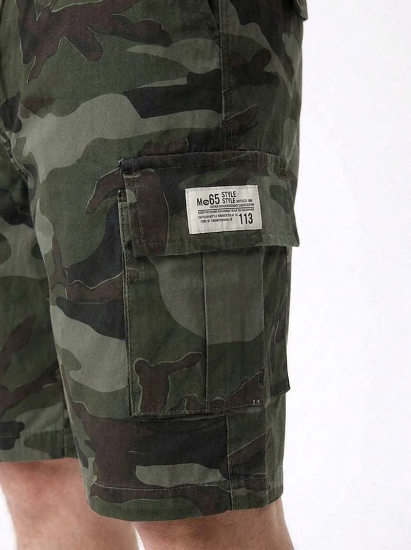 Men's Premium Military Style Camouflage Casual Shorts