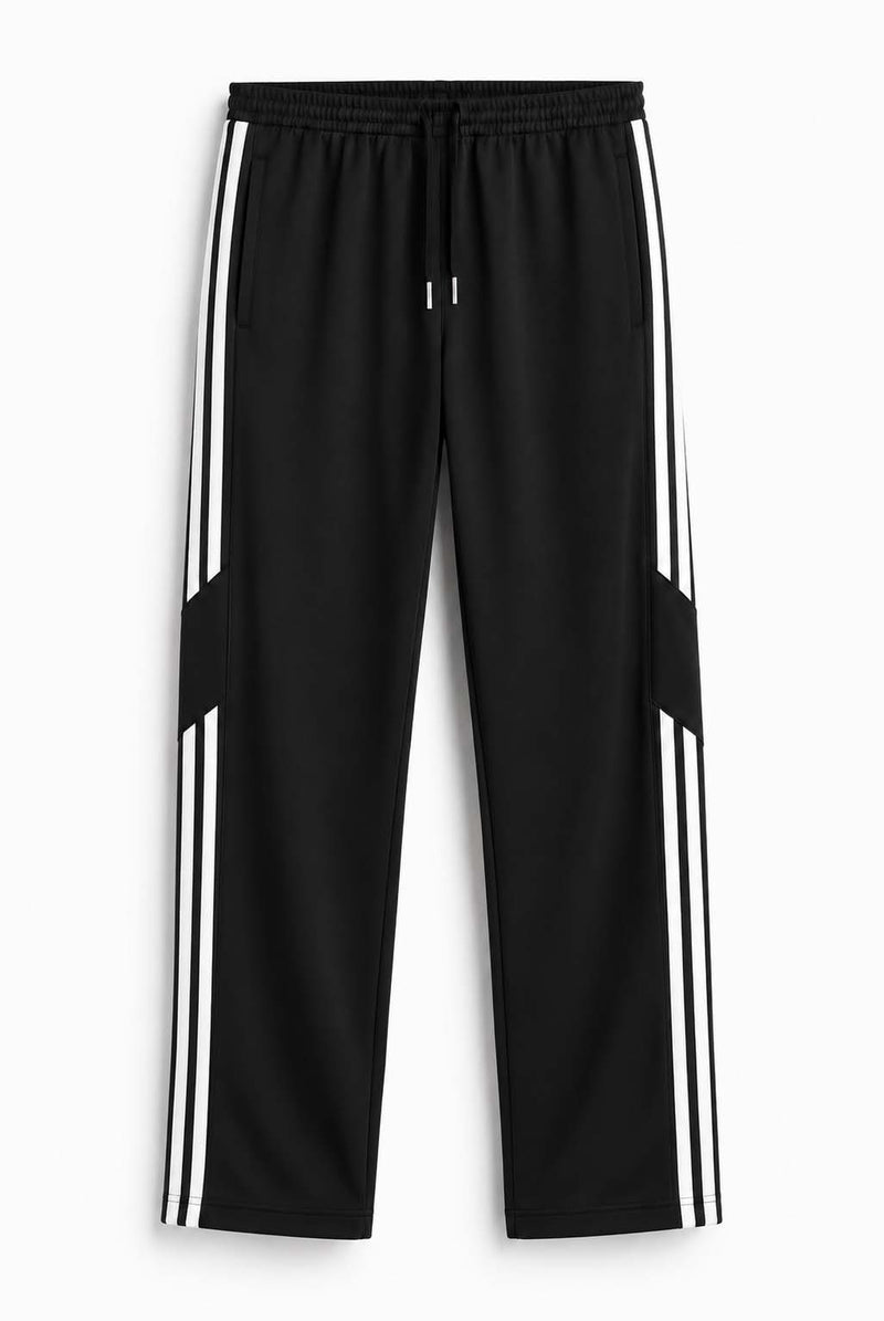 Men's Premium Regular Fit Side-Striped Track Pants