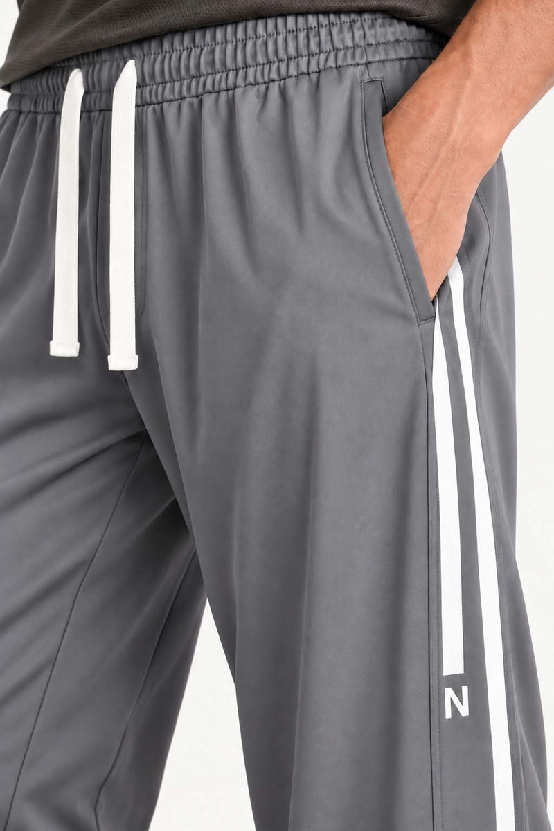 Men's Premium Regular Double Side-Striped Cuffed track pant