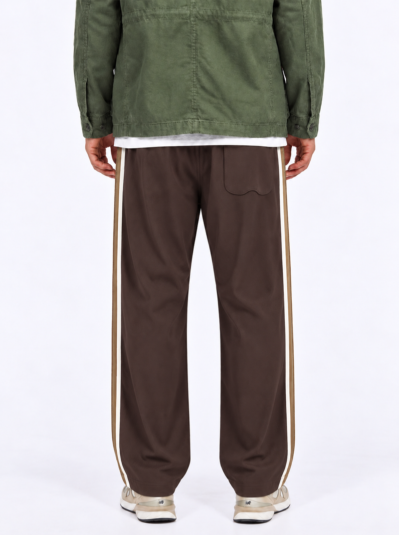 Men's Premium Side-Striped Straight-Leg Track Pants