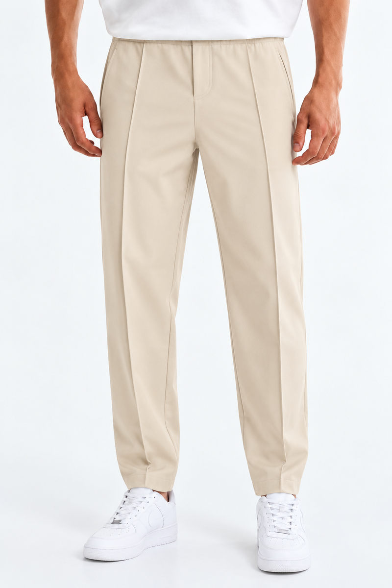 Men's Premium Front-Pintuck Tailored track pant