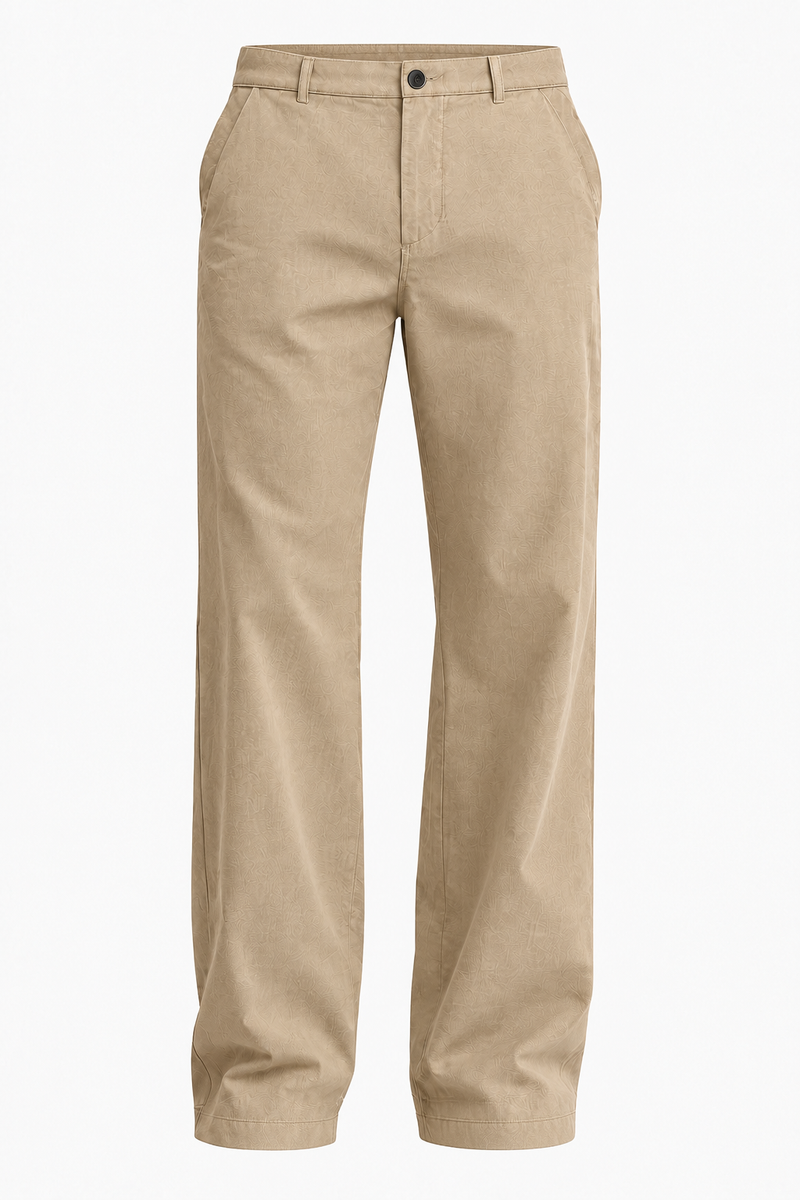 Men’s Premium Relaxed Straight-Leg Chino Trousers