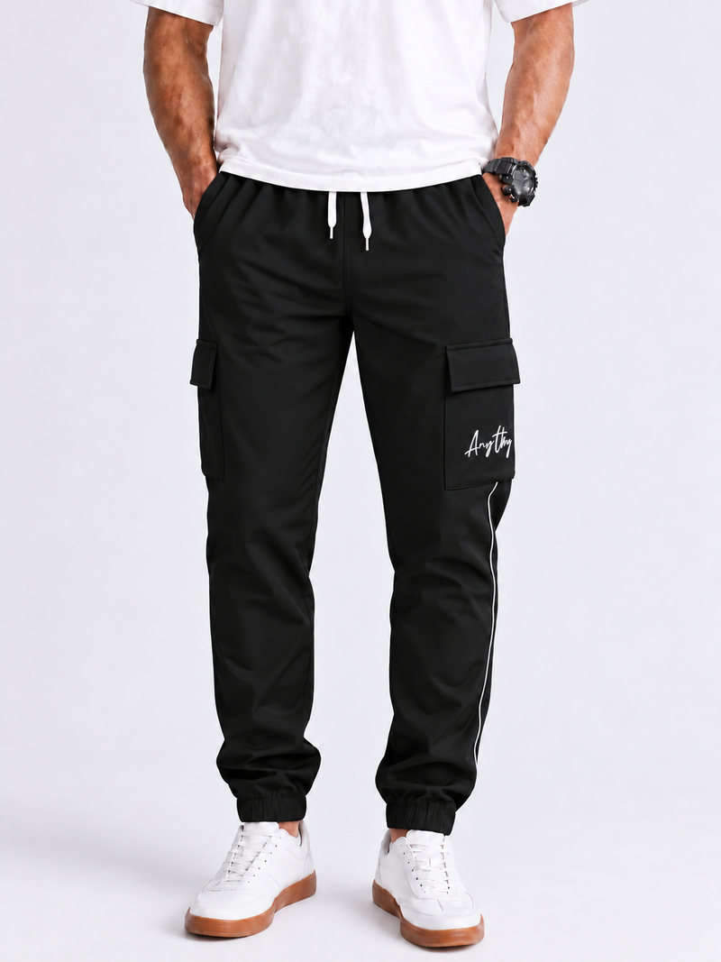 Men's Premium Regular fit Flap Cuffed Track Pant