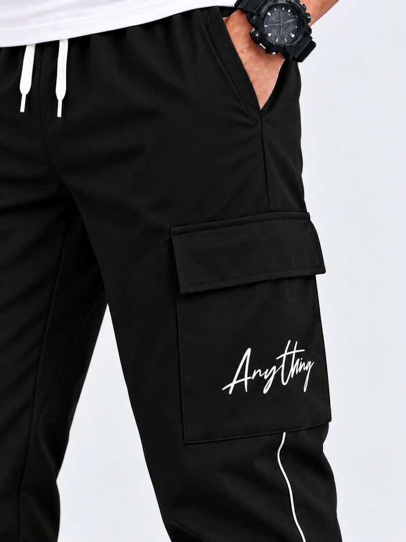 Men's Premium Regular fit Flap Cuffed Track Pant