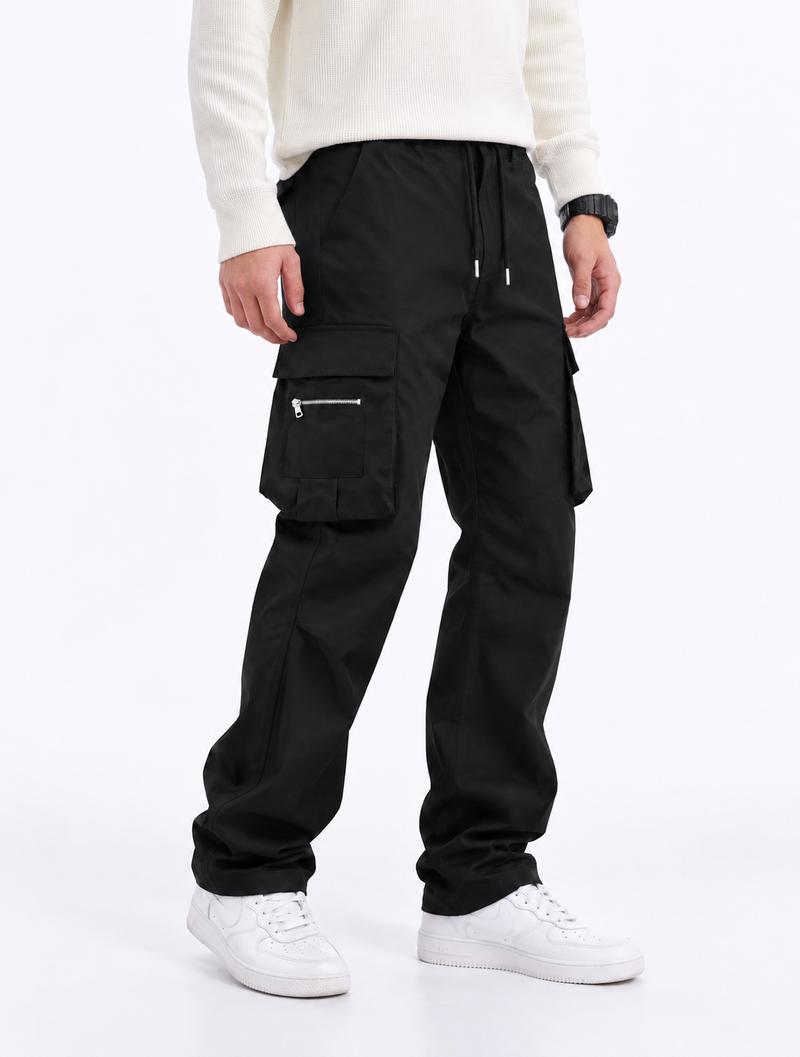 Men's Premium Multi-Pocket Drawstring Cargo