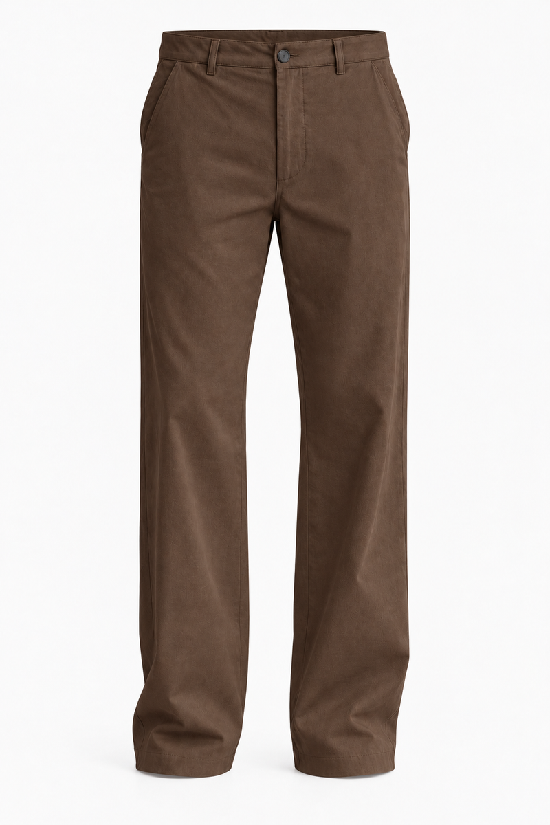 Men’s Premium Relaxed Straight-Leg Chino Trousers