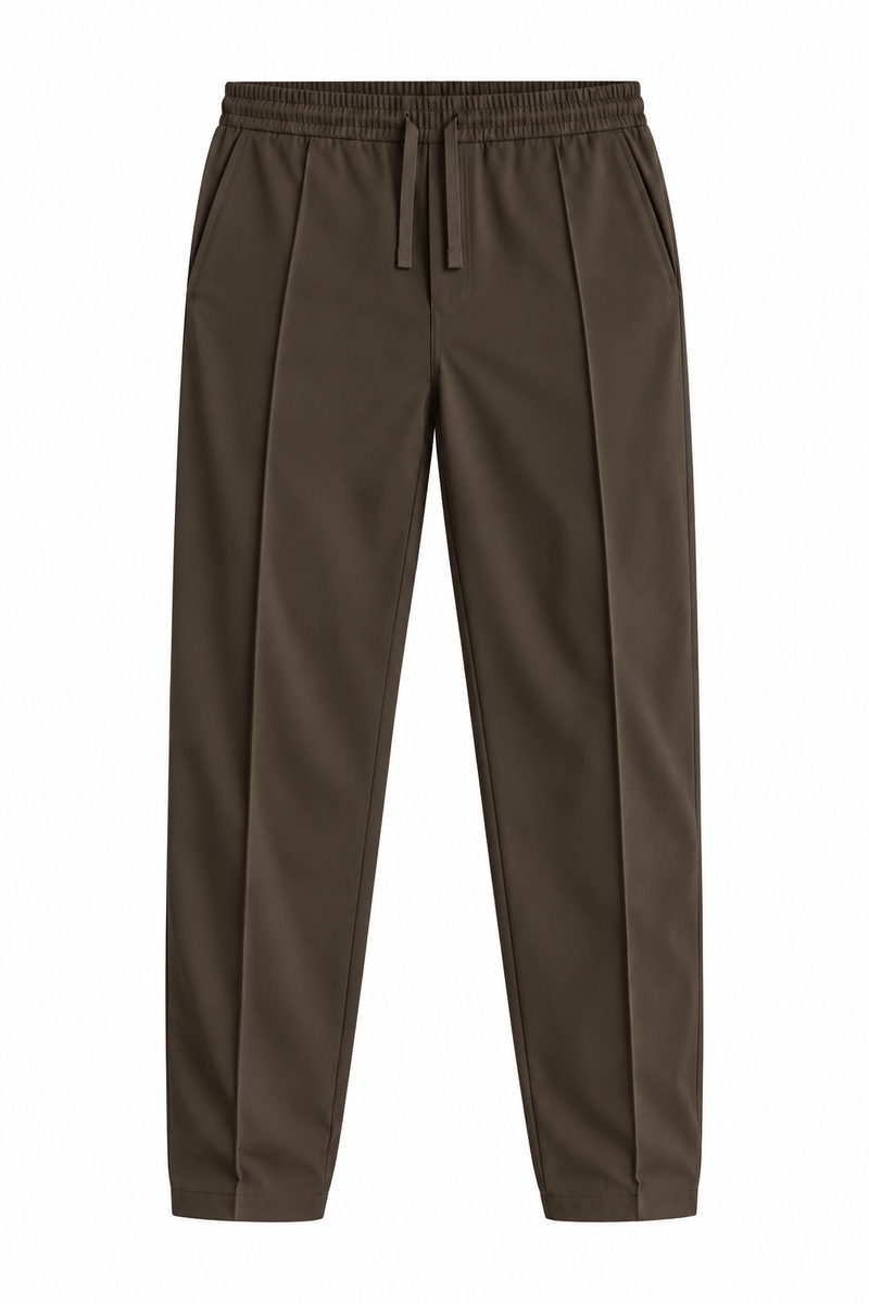 Men's Premium Front-Pintuck Tailored track pant