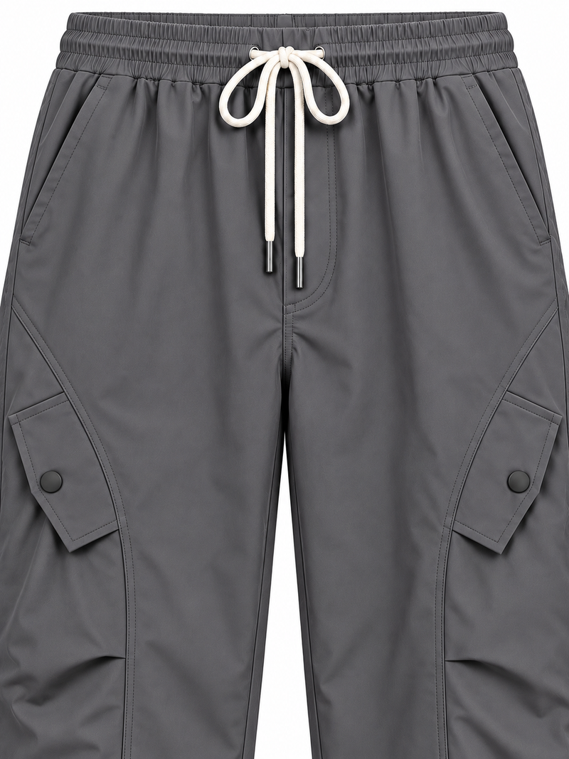 Men's Premium Regular fit Button-Flap Track Pant