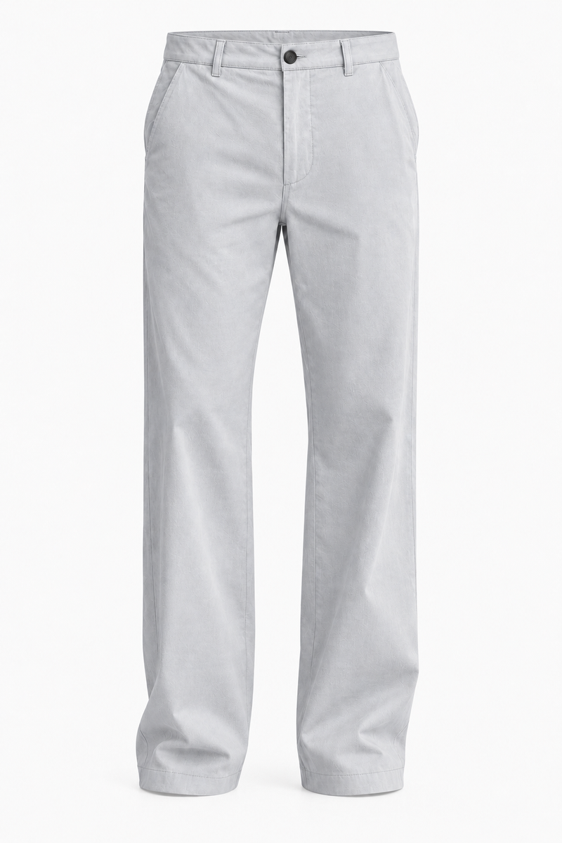 Men’s Premium Relaxed Straight-Leg Chino Trousers