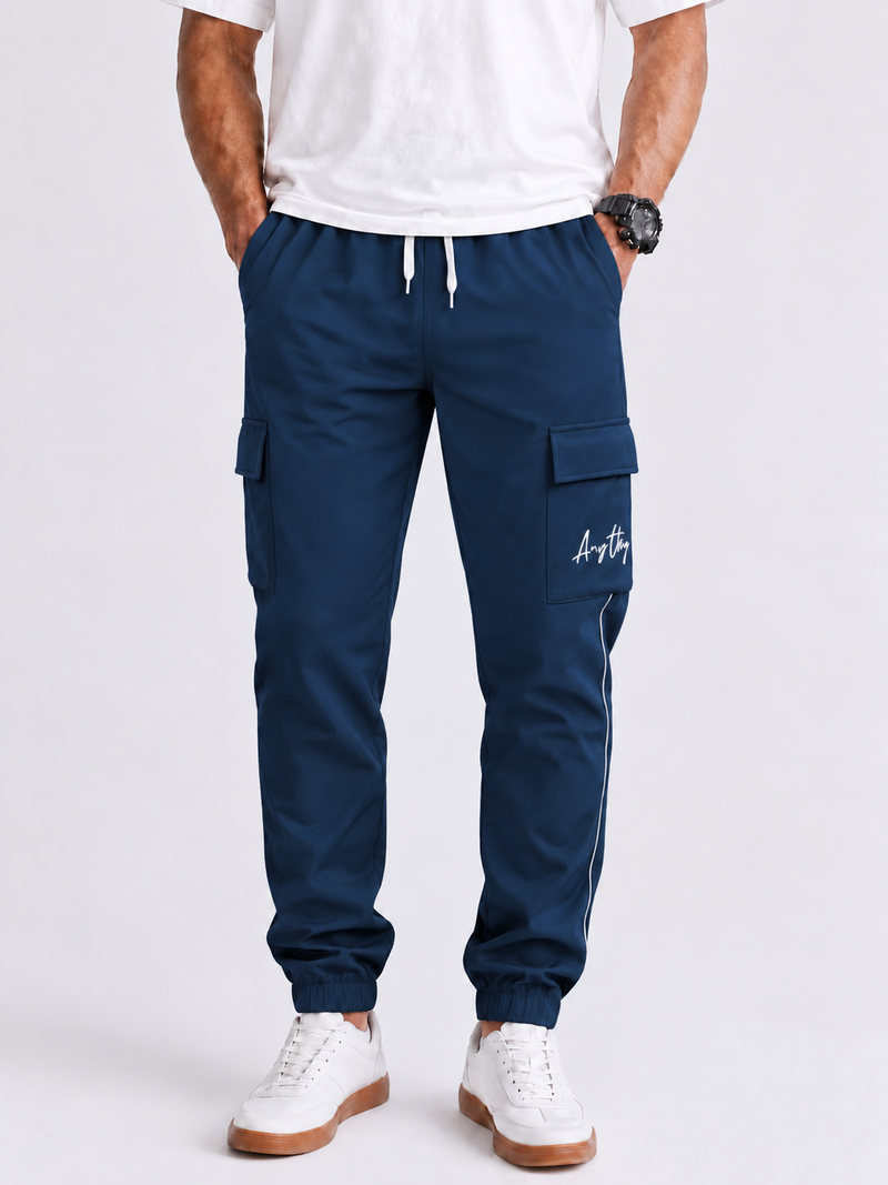 Men's Premium Regular fit Flap Cuffed Track Pant