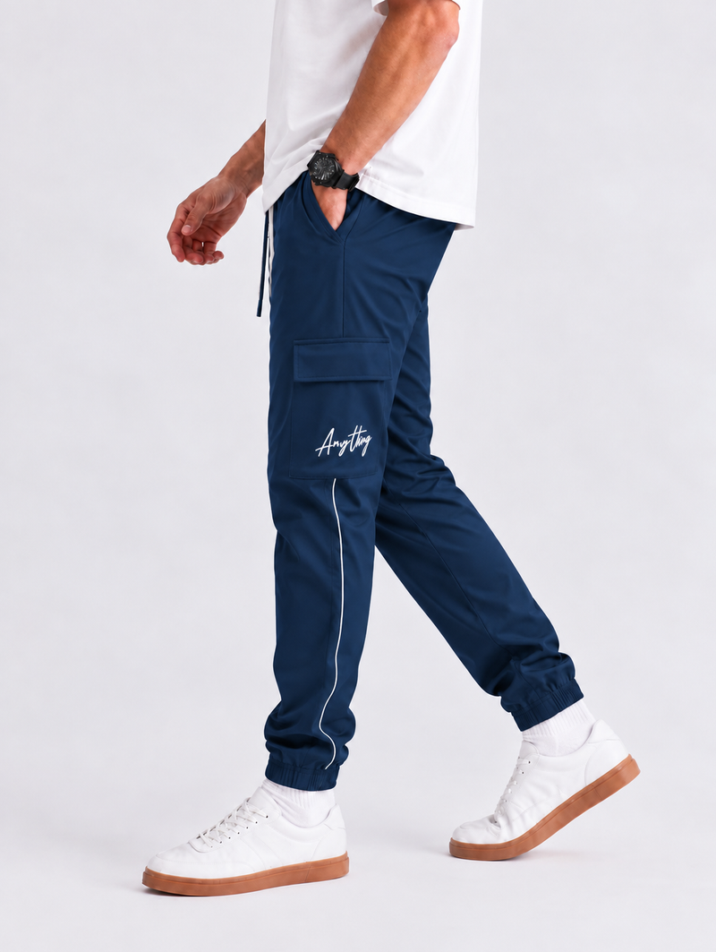 Men's Premium Regular fit Flap Cuffed Track Pant