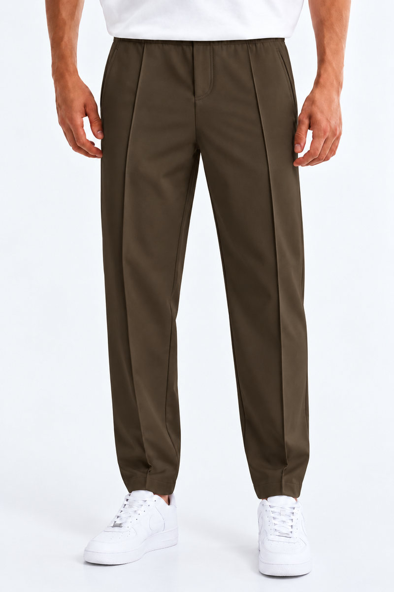 Men's Premium Front-Pintuck Tailored track pant