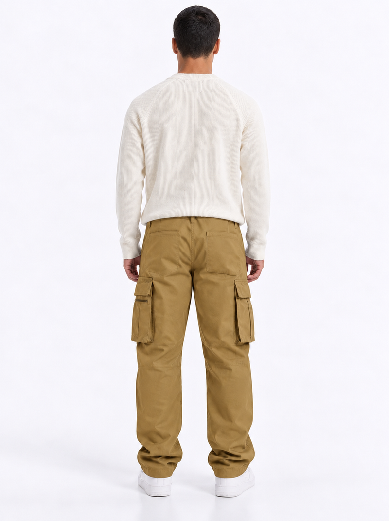 Men's Premium Multi-Pocket Drawstring Cargo