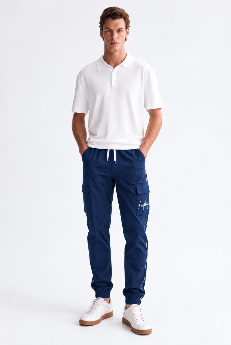 Men's Premium Regular fit Flap Cuffed Track Pant