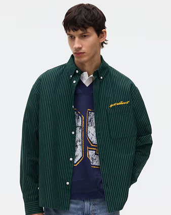 Green Star Studded Hoodie