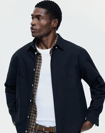 Dark Blue Star Studded Hoodie